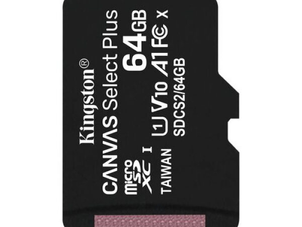 Micro SD Kingston 64GB Canvas Select Plus SDCS2/64GBSP bez adaptera