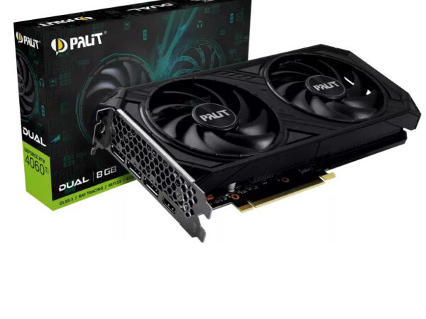 SVGA Palit Geforce RTX4060Ti Dual 8GB GDDR6 128bit, NE6406T019P1-1060D