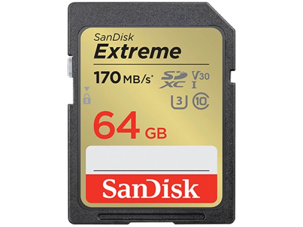 SDXC SanDisk 64GB Extreme Pro, SDSDXV2-064G-GNCIN