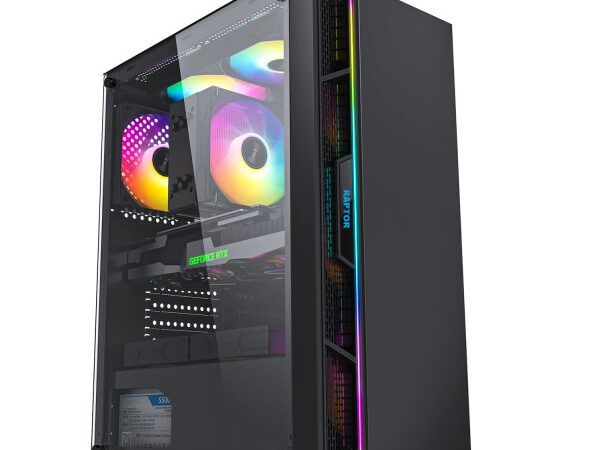 Kućište Raptor Vertos RV600 Black/Window/RGB/600W Element