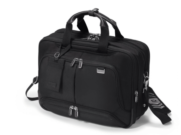 Torba za laptop Dicota Eco Top Traveller Twin Pro D30844-RPET 15.6" crna