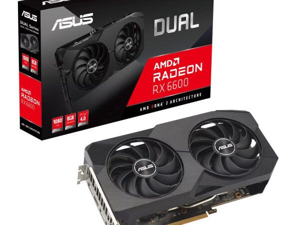 SVGA ASUS AMD Radeon RX 6600 8GB DUAL-RX6600-8G-V2