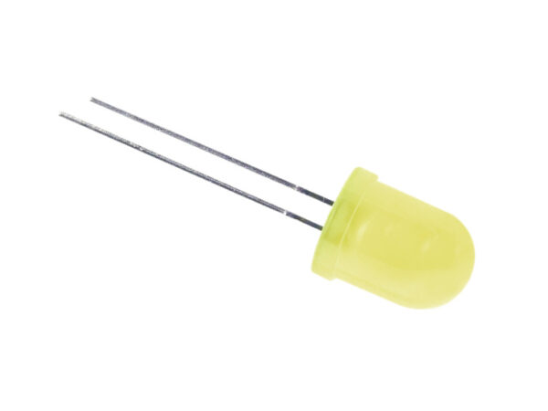 LED dioda žuta 10 mm