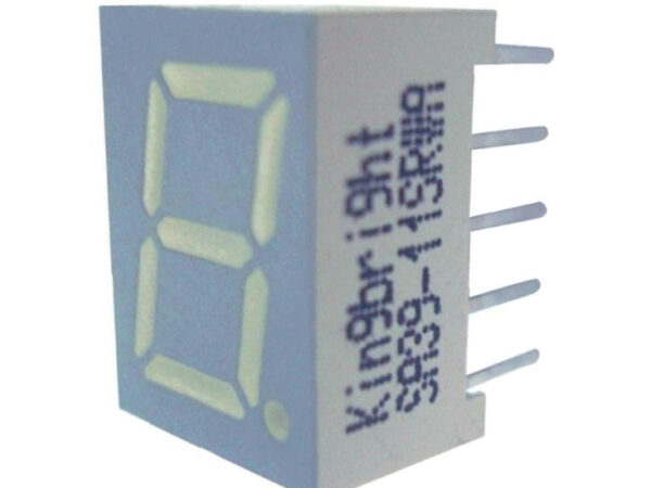 LED displej 7 seg. 10 mm anodni