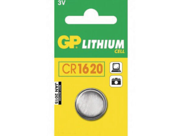 GP dugmasta baterija CR1620