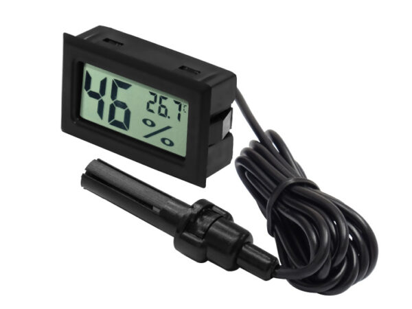 Mini termometar i higrometar sa sondom
