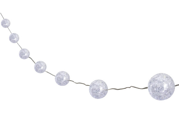 Dekorativni LED niz sa kuglicama