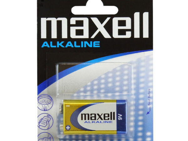 Maxell alkalna baterija 9V