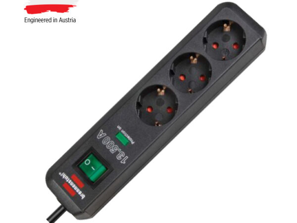 Razvodnik 3 mesta 1.5m 1.5mm2 + prekidač i zaštita