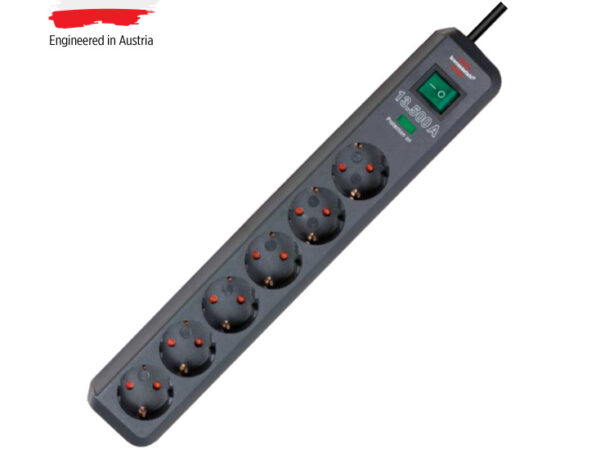 Razvodnik 6 mesta 1.5m 1.0mm2 + prekidač i zaštita