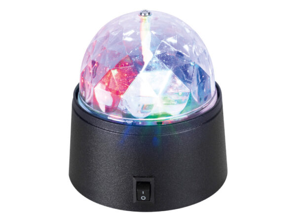 Prenosna LED disko lampa na baterije