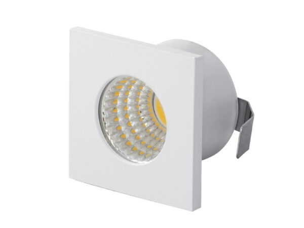 Ugradna LED lampa 3W toplo bela