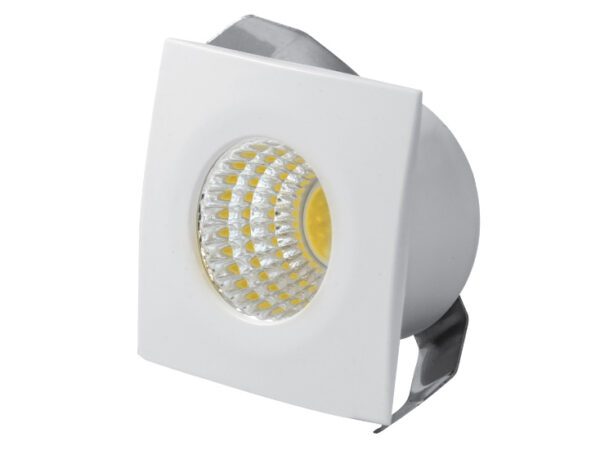 Ugradna LED lampa 3W toplo bela