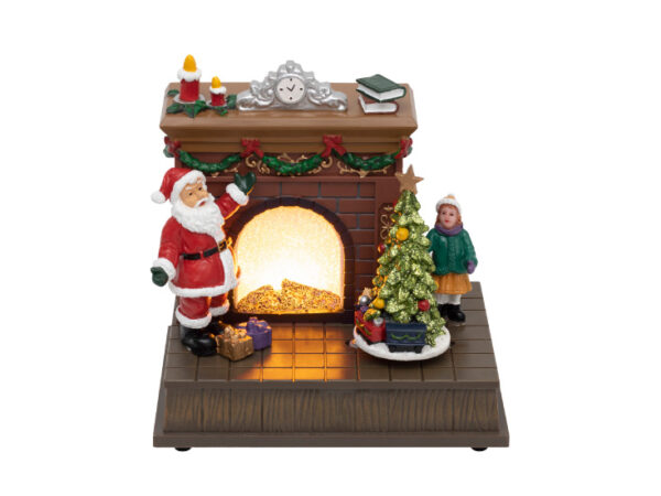 Svetleća LED diorama "kamin"
