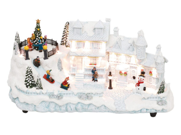 Svetleća LED diorama "dečje igre"