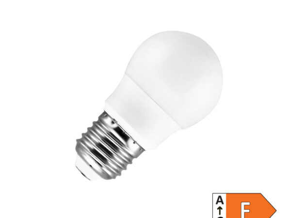 LED sijalica lopta toplo bela 5W