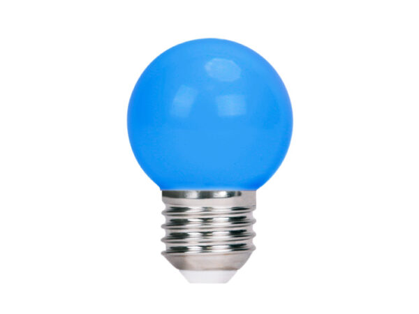 Set 5 kom. plavih LED sijalica E27