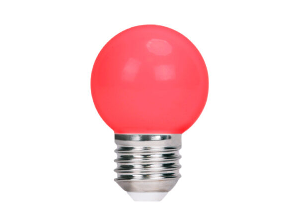 Set 5 kom. crvenih LED sijalica E27