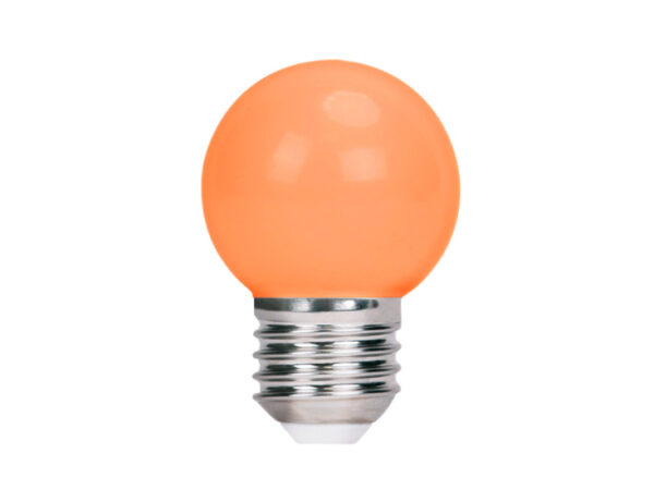 Set 5 kom. narandžastih LED sijalica E27