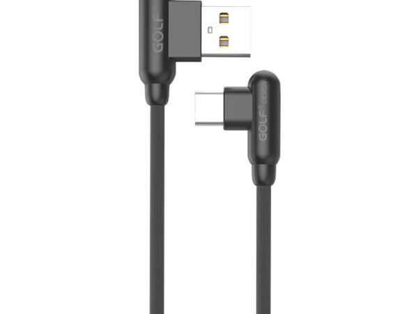 USB kabel A-USB C 90° 1m