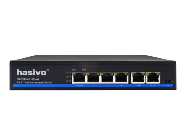 LAN svič sa 4 PoE + 2 porta