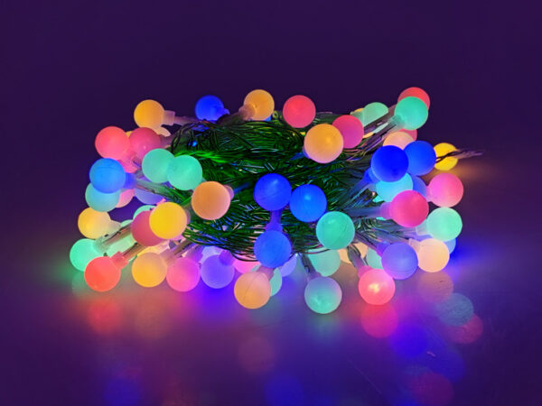 Lampice za jelku sa 100 višebojnih LED dioda