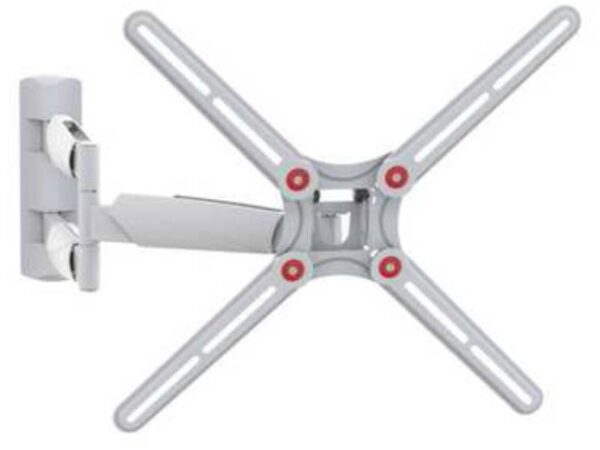 BARKAN BM343XLW LCD TV zglobni zidni nosač do 65 inča beli za ravne i zakrivljene televizore