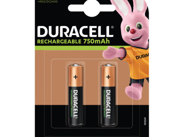 Duracell punjive baterije AAA 750 mAh