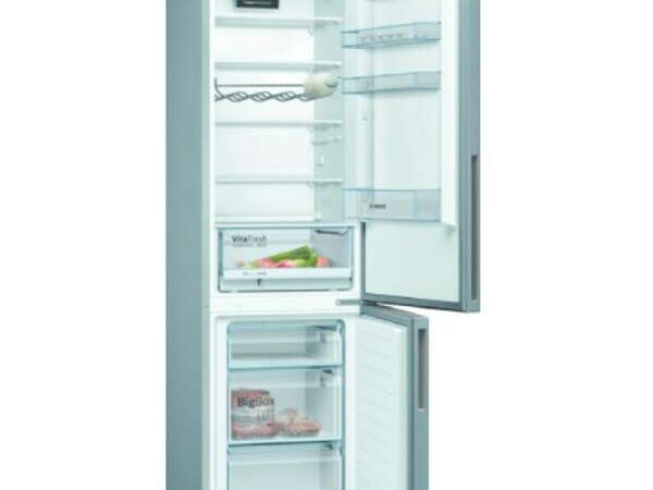 Frižider BOSCH KGV39VLEAS/Serija4/kombinovani/LowFrost/E/347(252+95)/201x61x65cm/inoxFrižider BOSCH KGV39VLEAS/Serija4/kombinovani/LowFrost/E/347(252+95)/201x61x65cm/inox