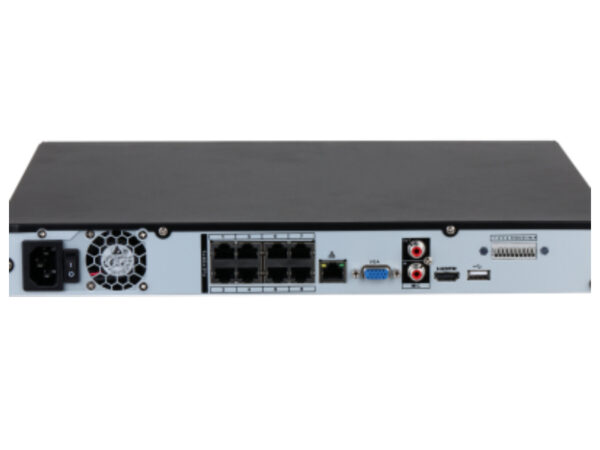 NVR4208-8P-4KS3 8-kanalni 1U 2HDDs 8PoE Network Video Recorder
