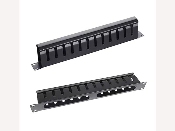 MAXPRO LINE Panel ranzirni 19 inča, kanalica, metalni, 1U