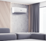 Inverter Klima TESLA TA53FFUL-1832IAW montirana u modernoj dnevnoj sobi.