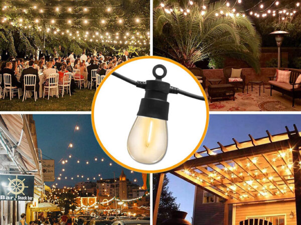 Solarni LED niz 6.5 m, 10 sijalica