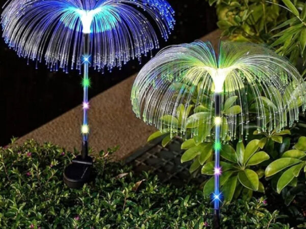 Solarna baštenska lampa "meduza" 2 kom.