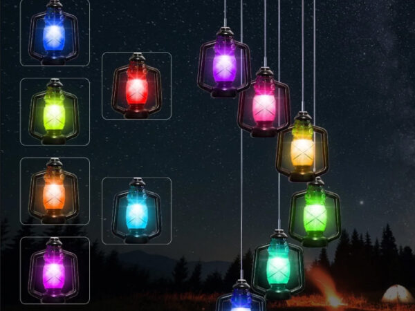 Viseća solarna LED lampa mini fenjeri