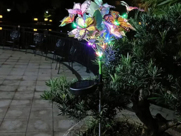 Solarna baštenska lampa "leptiri"