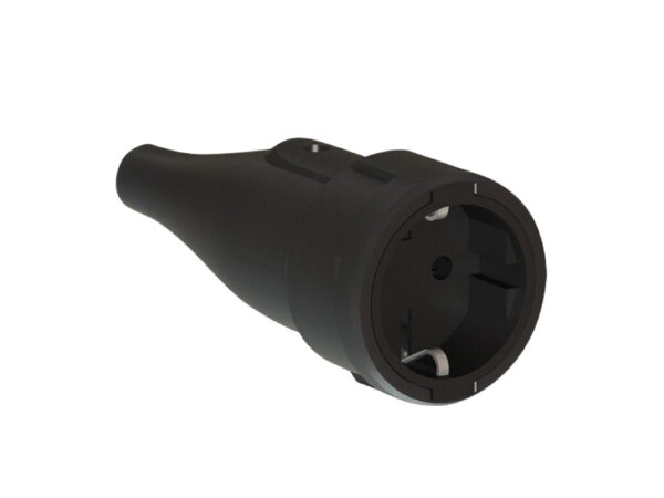 Šuko utičnica gumena