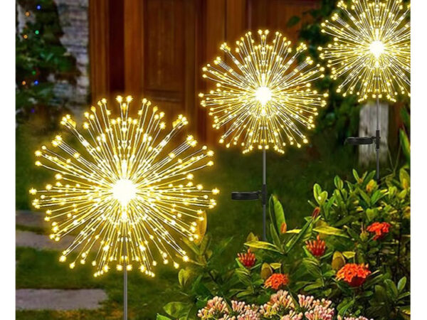 Solarna baštenska lampa "vatromet"