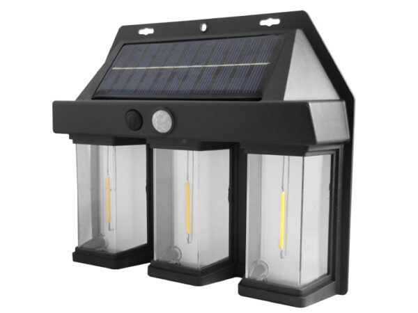 Nazidna solarna lampa sa senzorom pokreta