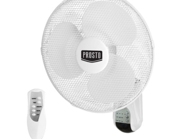 Zidni ventilator sa daljincem, 40cm, 50W