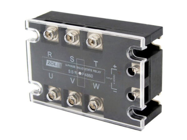 Solid state trofazni relej SSR-3P4860, 60A/480Vac