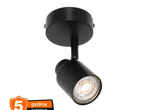 OSRAM PRIMAL crna spot lampa 1xGU10