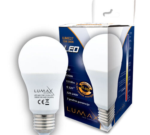 LUMAX Sijalica Led LUME27-15W 6500K 1510 lm