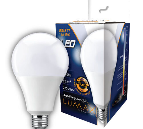 LUMAX Sijalica Led LUME27-18W 6500K 1750lm