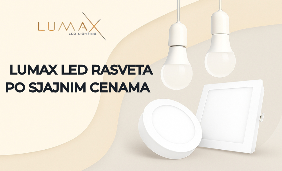 Kupite Lumax rasvetu - sijalice, LED paneli i reflektori po sjajnim cenama na halabrin-decibel.rs