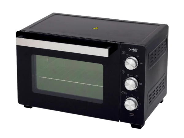 Mini pećnica HOME 30L 1600W sa ventilatorom i duplim staklom.