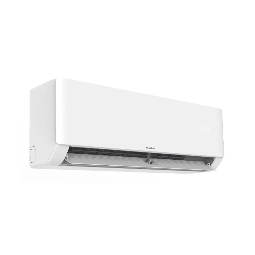 Inverter Klima TESLA TT34ZA31-1232IA - Halabrin Decibel Unutrašnja jedinica inverter klime TESLA TT34ZA31-1232IA – bela zidna klima 12.000 BTU sa tihim radom.