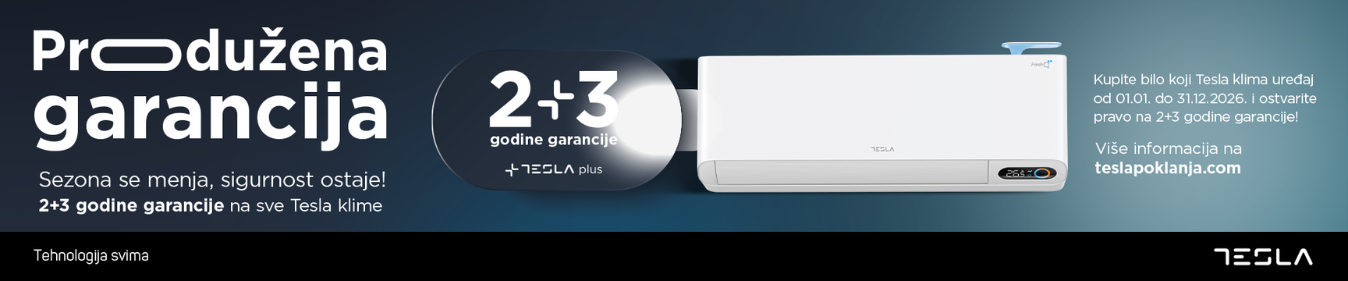 Tesla Produžena Garancija Klime 2026 - Halabrin Decibel Tesla Produžena Garancija Klime 2026 - Halabrin Decibel